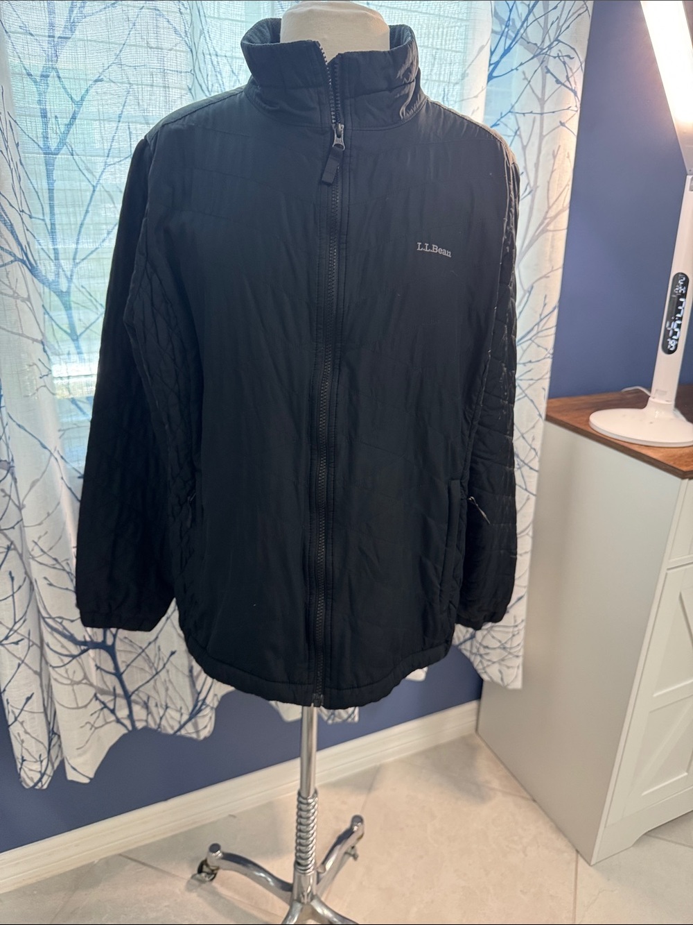 L.L. Bean Women's Black Insulated Puffer Jacket